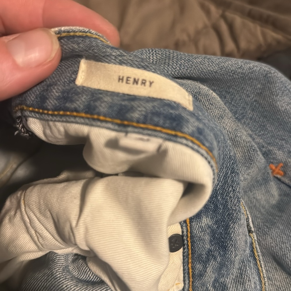 Imogene + Willie Henry light wash denim jeans - Picture 2 of 7